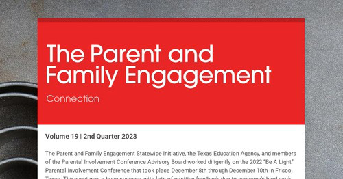 The Parent and Family Engagement