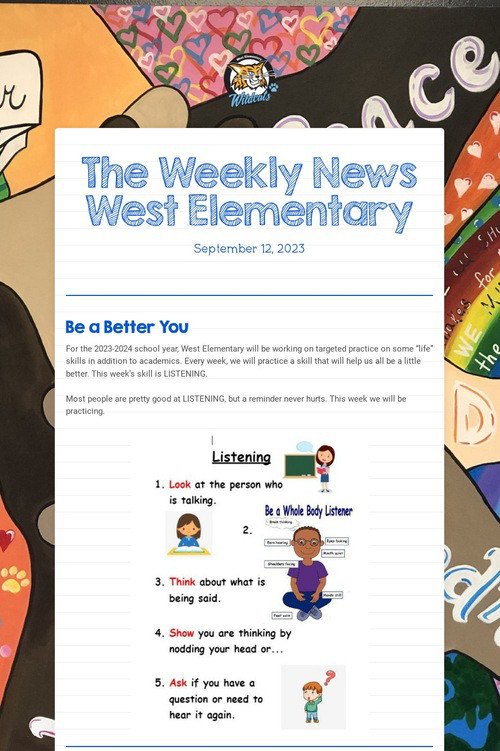 The Weekly News West Elementary