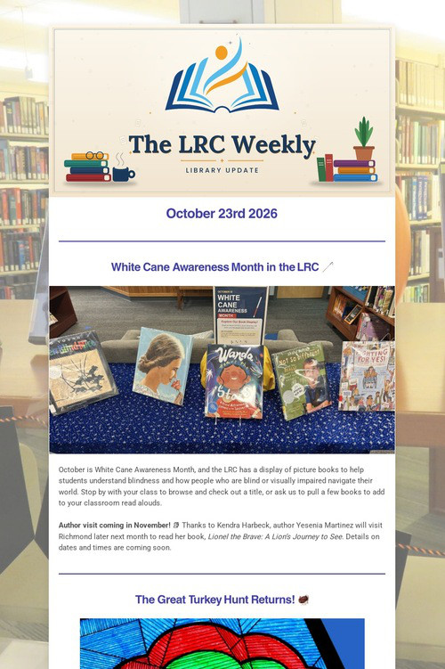 LRC Weekly Update