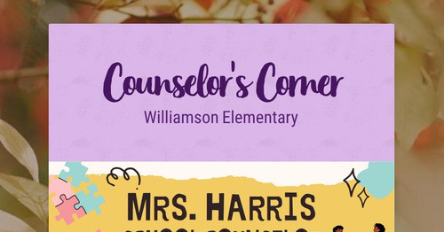 Counselor's Corner