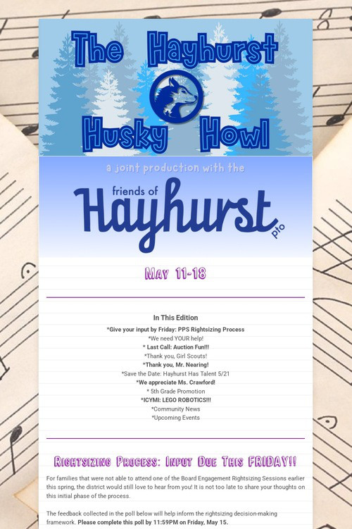The Hayhurst Husky Howl