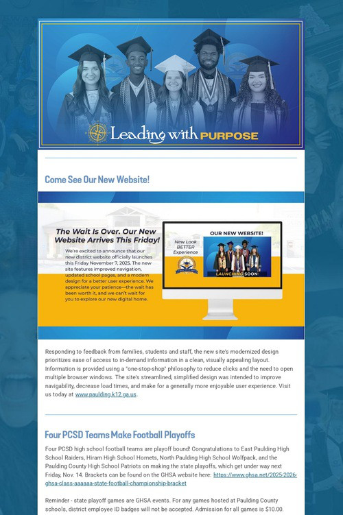 PCSD School News
