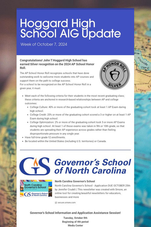 Hoggard High School AIG Update