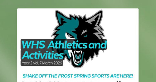 WHS Athletics and Activities