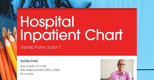 Hospital Inpatient Chart | Smore Newsletters for Education