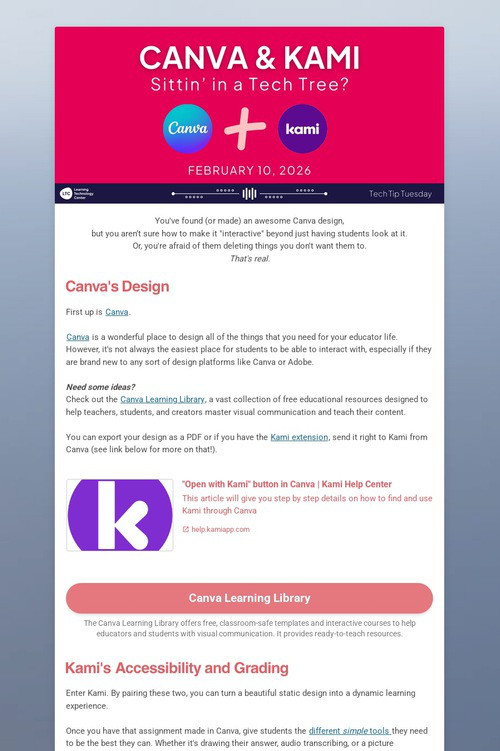 Canva and Kami