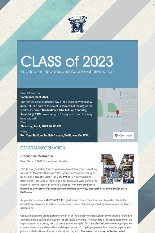CLASS of 2023