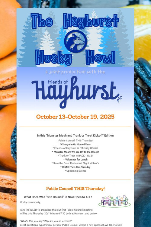 The Hayhurst Husky Howl