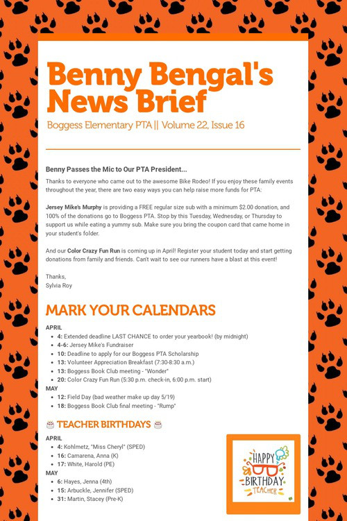 Benny Bengal's News Brief