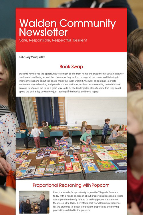 Walden Community Newsletter