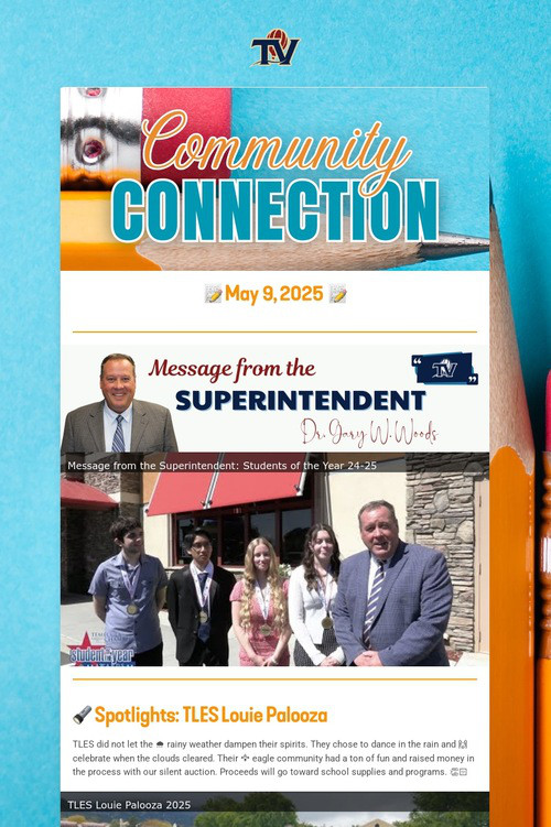 TVUSD COMMUNITY CONNECTION