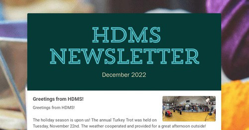 HDMS Newsletter