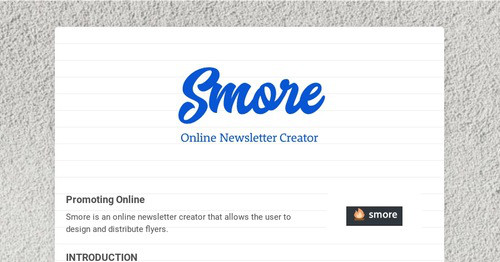 Smore Smore Newsletters