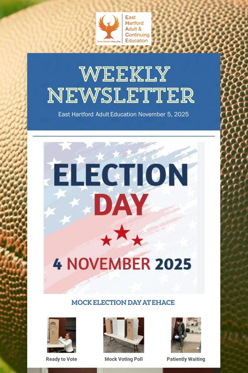 Weekly Newsletter