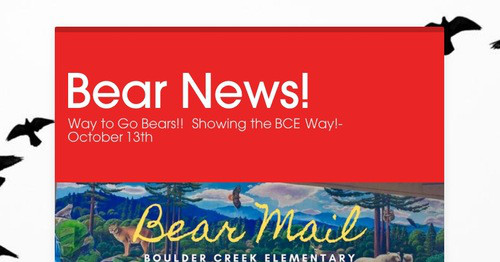 Bear News!