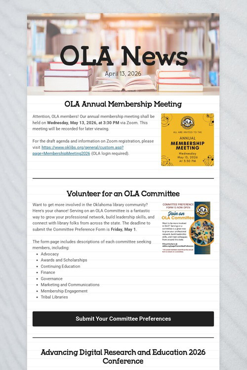 OLA News