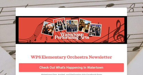 WPS Elementary Orchestra Newsletter