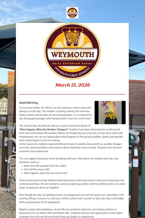 Weymouth Early Childhood Center