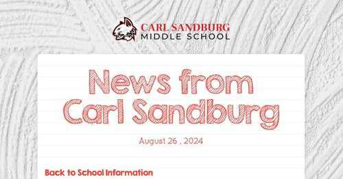 News from Carl Sandburg