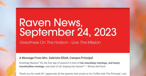 Raven News, September 24, 2023