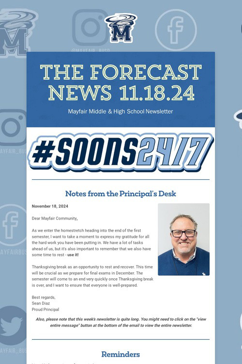 THE FORECAST News 11.18.24