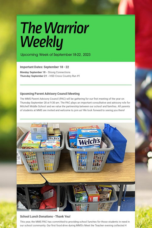 The Warrior Weekly