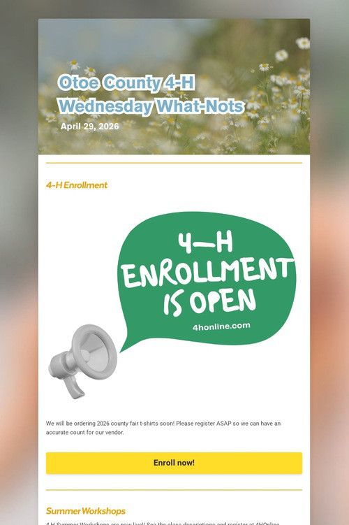 Wednesday What-Nots 4/29