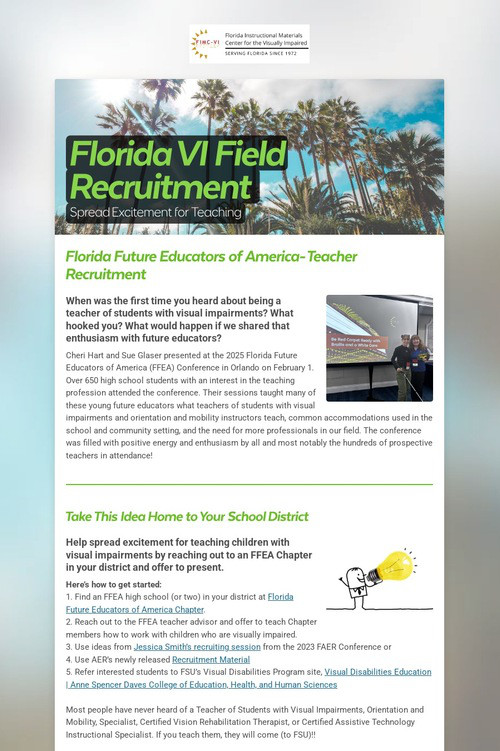 Florida VI Field Recruitment
