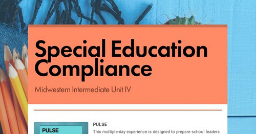 Special Education Compliance