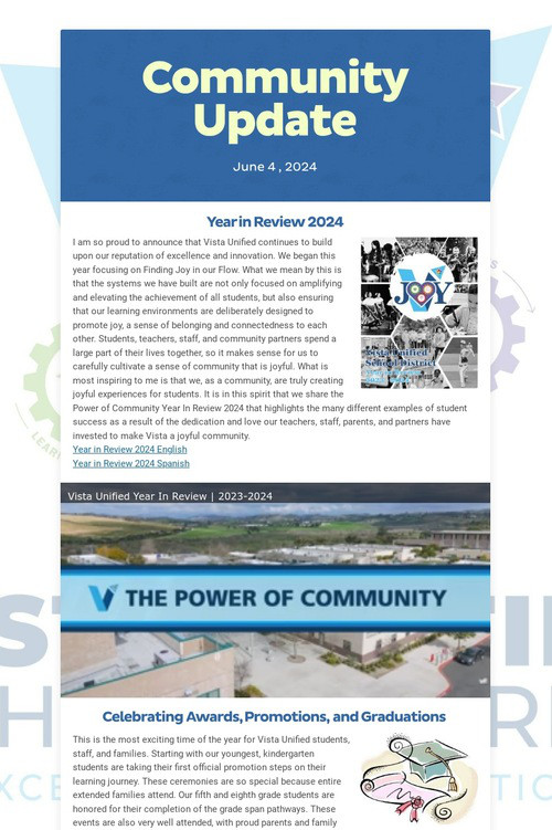 Community Update