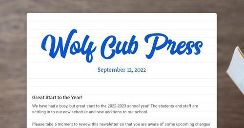 Wolf Cub Press