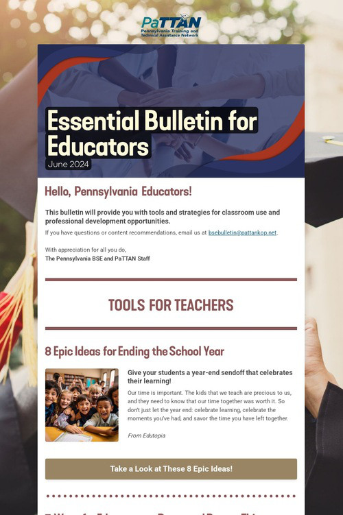 Essential Bulletin for Educators