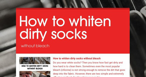 how-to-whiten-dirty-socks-smore-newsletters