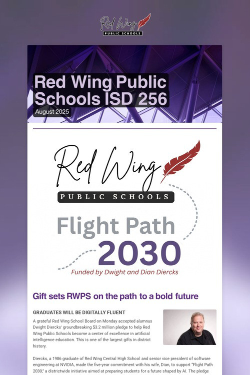 Red Wing Public Schools ISD 256