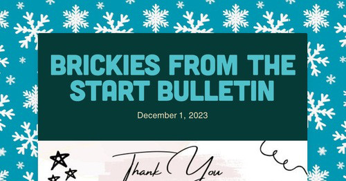 Brickies from the Start Bulletin