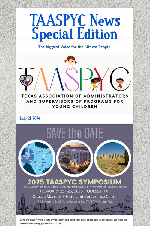 TAASPYC News Special Edition