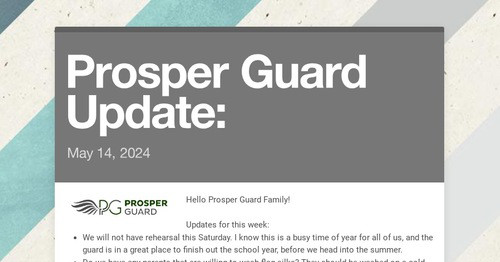 Prosper Guard Update: