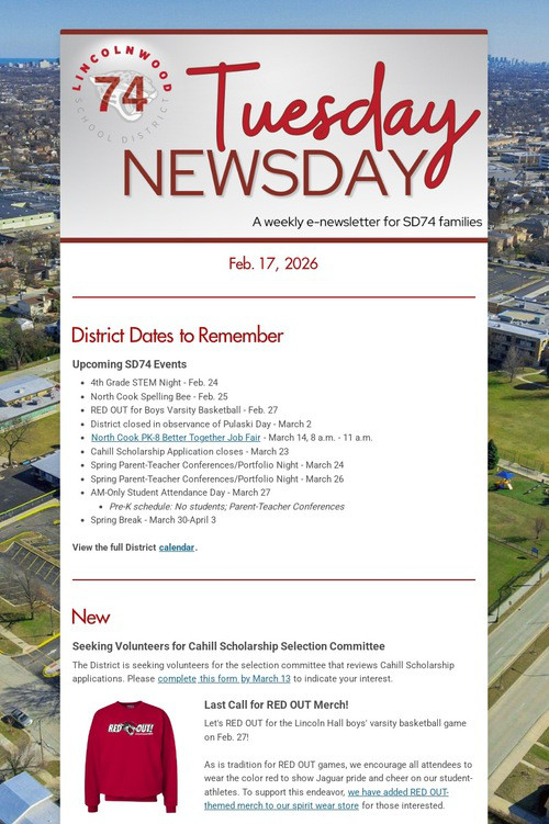 Tuesday Newsday