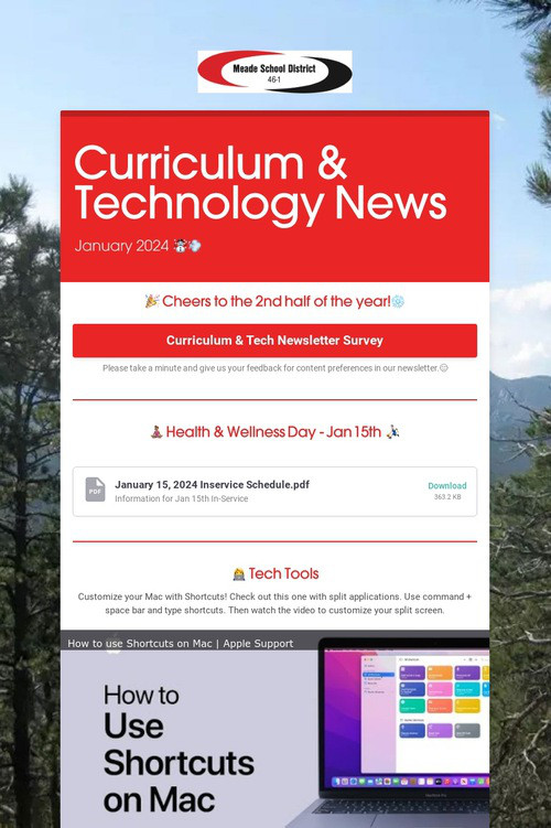 Curriculum & Technology News