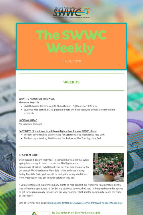 The SWWC Weekly