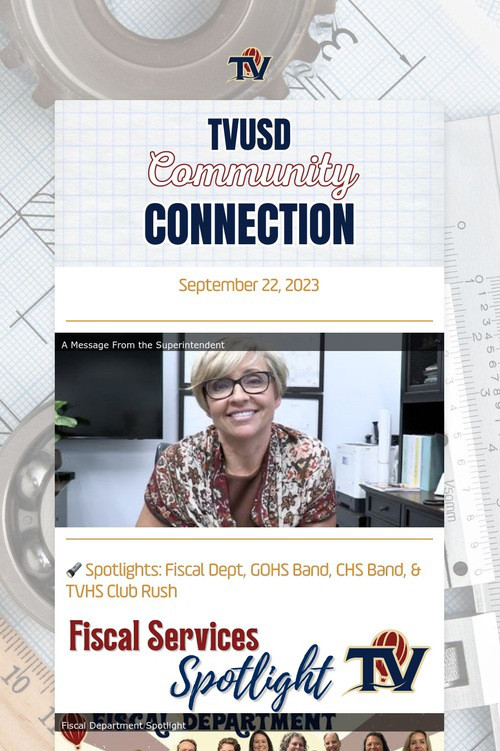 TVUSD COMMUNITY CONNECTION