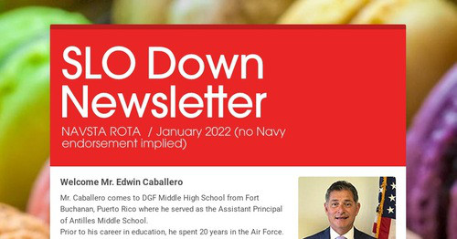 SLO Down Newsletter