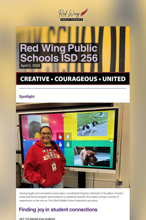 Red Wing Public Schools ISD 256