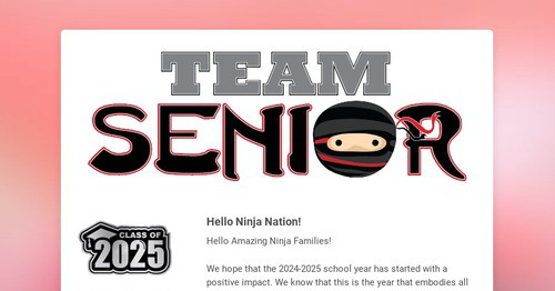 Senior Newsletter