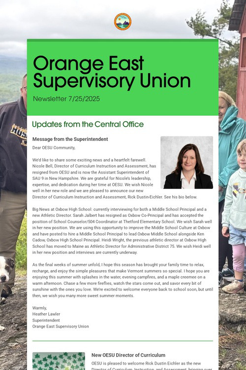 Orange East Supervisory Union