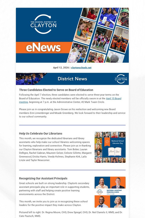 eNews April 12, 2026