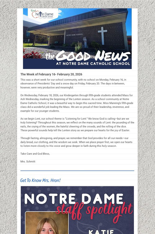The Good News