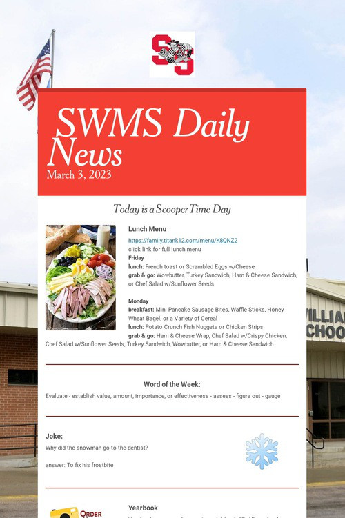 SWMS Daily News