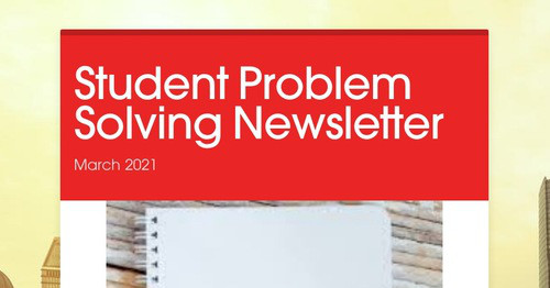 Problem Statement Newsletter Design newsletters to spread the word online | Smore