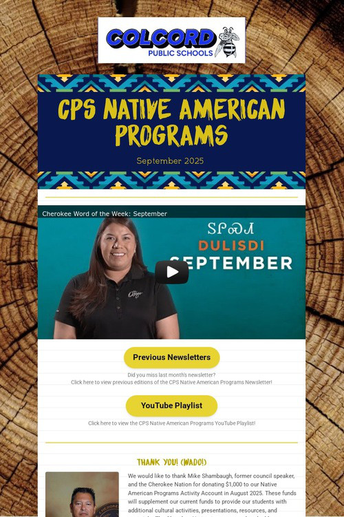 September 2025- NA Programs
